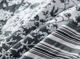 Lush Blush patch Floral 3 Pc Bedspread & Pillow Cover Set V745-AC090358Q13U
