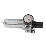 BSP 1/2" Air Compressor Moisture Water Trap Filter Regulator with Mount Connection V1369-AZ3-W-15529