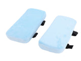 1 Pair Ergonomic Memory Foam Office Chair Armrest Pads Comfy Gaming Chair Arm Rest Covers for Elbows V1294-YM0901-3117240257211