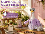 Outfit with Weatherproof Waterproof Fabric Mini Handbag and Decor Necklace for Space Saving Storage V1369-AZ3-W-12591