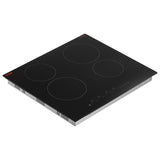 Built-in Electric Cooktop Radiant Ceramic Cooktop 4 Burners 23.2x20.5 inch V952-QRSDTL7200WHA4IGNV3