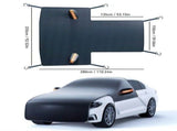 All-season universal semi car cover with portable design, compatible with various vehicle models. V1232-JCZYZ-001