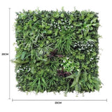 Luxury Vista Green Recycled Vertical Garden / Green Wall UV Resistant Sample V637-1220998