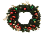 50cm Xmas Wreath Artificial Decorative Front Door Hanging Wreath with Light for Holiday Home Decor V1294-YM0901-240713FB01-4