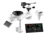 7-in-1 Wi-Fi Weather Station with APP, 190.5 mm Display, Wireless Solar Powered Outdoor Sensor, with V952-TYNQXZWIFI75Q7O2N001V3