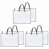 6 Pack 19X25 Inches Art Portfolio Case, Portfolio Folder for Artwork, Posters Storage Bag with V1366-AZ2-W-14533