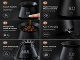 Mini Coffee Dosing Cup Scale - 0.1g Precision Digital Coffee Bean Scale with LED Display, USB-C V888-ELOSUNG57216