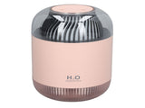 1000ml Air Humidifier Double Spray with Night Light USB Charging Mist Vaporizer for Home Pink V1294-YM0717-3113220184312