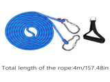 Sled Pulling Belt Heavy Duty Sled Pull Rope With Carabiner Snoow Sledd Pull Rope Snoow Sleed V1366-AZ2-W-27710