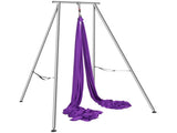 Aerial Yoga Frame & Yoga Hammock, 2950 mm Height Professional Yoga Swing Stand Comes with 12 m V952-KJDC293M12MDB9TTKV0