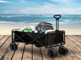 Lambu Garden Camping Trolley Outdoor Black UM1246-BK