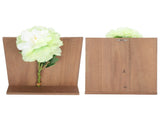 Artificial Flower Hanging Ornaments with Wood Board Indoor Living Room Bedroom Wall Decorations V1294-YM0718-3115200151311