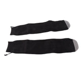 Washable Electric DoubleSided Heated Socks USB Charging with Temperature Control Black V1294-YM0901-3113200159811