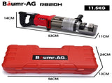 BAUMR-AG 4-20mm 1000W Heavy-Duty Electric Hydraulic Rebar Cutter, 3 Sec Cycle, Rear and Side Handle, V219-REBCTRBM20SA