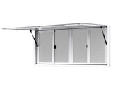 Concession Window 1524x915 mm, Aluminum Alloy Service Window for Food Truck, Up to 85 Degrees Stand V952-SCFWCK6036YCSVAAR001V0