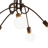 Modern Chandelier Iron Art Stylish Easy to Install Industrial Ceiling Light Fixture for Study V1294-YM0901-3119240076613
