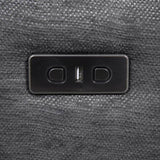 Large Sectional Corner Modular Lounge Suite in Fabric with Electric Recliner V43-SOF-HRLEY-GP