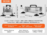 Commercial Tomato, 1/4"3/8"3/16" Tomato Cutter, Stainless Steel Heavy Duty Tomato V952-FQQPJZTS14388D14CV0