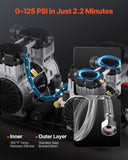 Air Compressor Compact Portable Oil Free Compressor 75L 90 PSI V952-WYWSKYJ75L30L2754V3