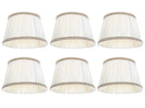 6Pcs Fabric Lampshade Modern Chandelier Table Lamp Cover for E14 Screw Home Accessory V1294-YM0901-3119210045811
