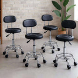 Levede 4x Salon Stool Swivel Bar Stools BR1057-BKX4