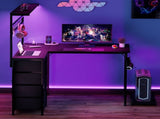 Levede Computer Desk Convertible L-shaped Study Table DH1068-BK-AU