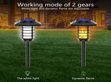 Solar Garden Lights Outdoor Waterproof Landscape Lighting Torches Garden Lights Inserted Lawn Lights V1294-YM0523-220218JY01-2