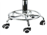 2x Levede Swivel Salon Barstool Hairdressing White T4498-WHX2