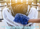 12 Pcs Car Wash Mitts - Chenille Microfiber Scratch Free Ultra Absorbent Sponge Cloths for Cars, V1259-DP01-A-5514