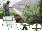 Garden Cucumber Trellis for Climbing Plants Outdoor, 47x15 inch A Frame Cucumber Trellis for Garden V1370-AZ4-18591