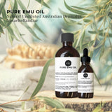 Orku 250ml Pure Emu Oil Bonus 25ml Bottle - Australian Dromaius Novaehollandiae V238-SUPDZ-40895307055184