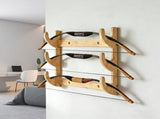 Bow Rack, Wall Mount Sword Holder, Wooden Wall Mount Bow Hanger Heavy Duty Archery Bows Wall Holder V1189-LWWAL-20260401-07096