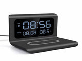 3-in-1 wireless charger, time and temperature display, bedroom desk alarm clock, iPhone 16 15 14 13 V1105-YAWXCD-01