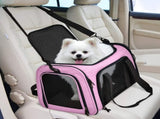 Foldable Travel Pet Carrier Bag Portable Cat Dog Kennel Bag Pink - XL V1263-JX-6838-3