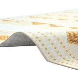 Artiss Rug 200x290cm Area Rug Washable Mat Large Carpet Soft Short Pile Ella FLR-BSM01-200X290-YE