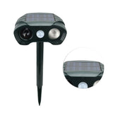 Solar Powered Animal Repeller Ultrasonic Mouse Repeller with 3 Gears Function for Outdoor Garden V1294-YM0710-3113210136411