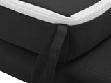 Lounge Chair Cushion with Ties Removable Rain Proof Fade Proof Sun Lounger Replacement Cushion for V1294-YM0901-3116250002511