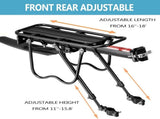 Bike Cargo Rack with Fender and Reflective, Quick Release Rear Bike Rack for Mountain Road Bicycles, V1237-ZY00B0C55DSZGC