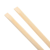 Disposable Bamboo Chopsticks Khaki Smooth Non-Slip for Sushi 100Pairs V1369-AZ3-W-19379