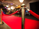 4 x Queue Barriers 3 Ropes Exhibition Crowd Control Bollards V63-844481