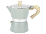 Stovetop Coffee Maker, Aluminum Moka Pot Kettle for Home Kitchen, 150ml V1263-JX-2994