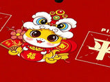 Doormat Red Home New Year Carpet Good Luck Great Implied Meaning for Housewarming Celebration Party V1294-YM0901-240908HL19-12