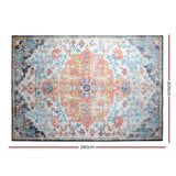 Artiss Rug 200x290cm Area Rug Large Carpet Soft Short Pile Modern Yasmin FLR-3200-200X290-OG