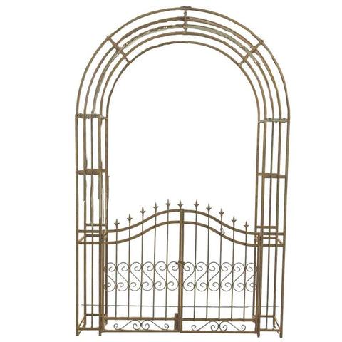 Garden Arch With Gate V637-E030313