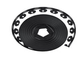 Landscape Edging, 3000 x 4 cm Plastic Garden Border Edging with 120 Spikes, No Dig, Flexible Lawn V952-SLPZ100FT15I7OUMN001V0