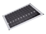 100W 18V Solar Panel Battery Charger Kit Monocrystalline Silicon Solar Panel with Dual USB V1294-YM0703-3114230066811