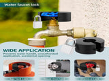 Door Handle Faucet Protection Cover Faucet Locks Outdoor Water Spigot Lock With Combination Lock V1189-LWWAL-20260325-02217