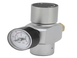 Mini CO2 Gas Regulator with CutOff Switch MFL3/8in to TR21x4 Homebrew Accessory V1294-YM0901-3113210066811