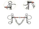 Horse Bit Snaffle Bit for Horse Training Outdoor Horse Accessories Horse Chewing Bit Equestrian V1192-AZ-W-2870