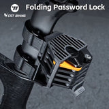 West Biking, folding bike lock, bike security, combination lock, cycling accessories, Australian V1102-140-48886
